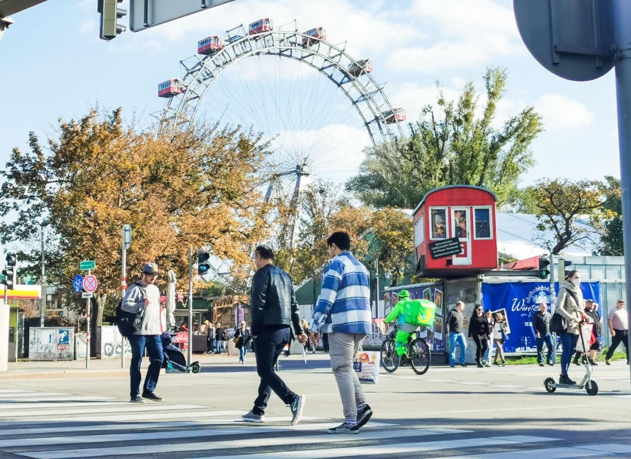 The White Apartment - Great Ferris Wheel ウィーン エクステリア 写真